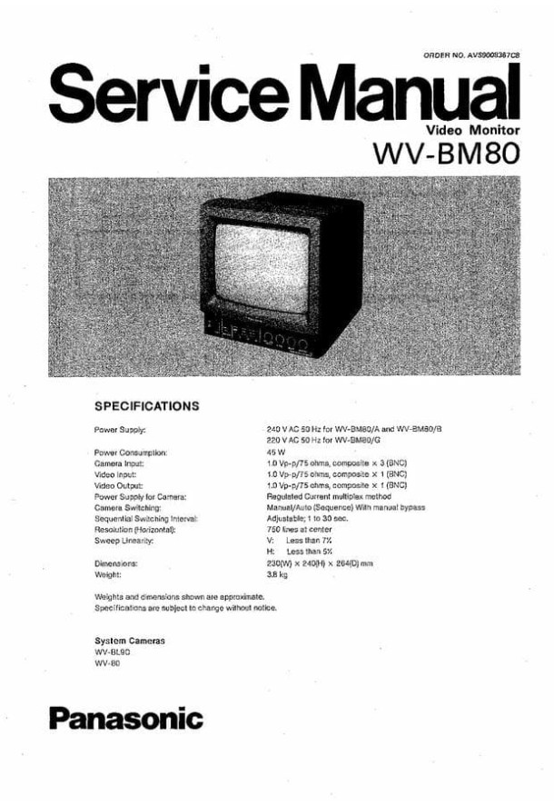 WV-BM80